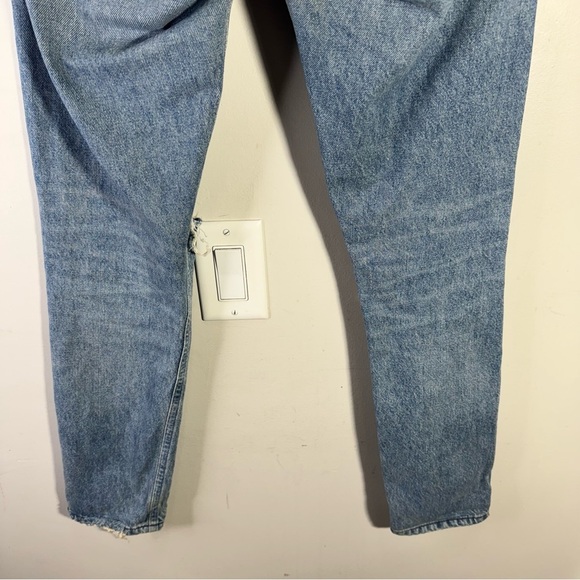 Agolde Jamie High Rise Button Fly Classic Distressed Jeans Dakota Size 25 - Picture 11 of 15